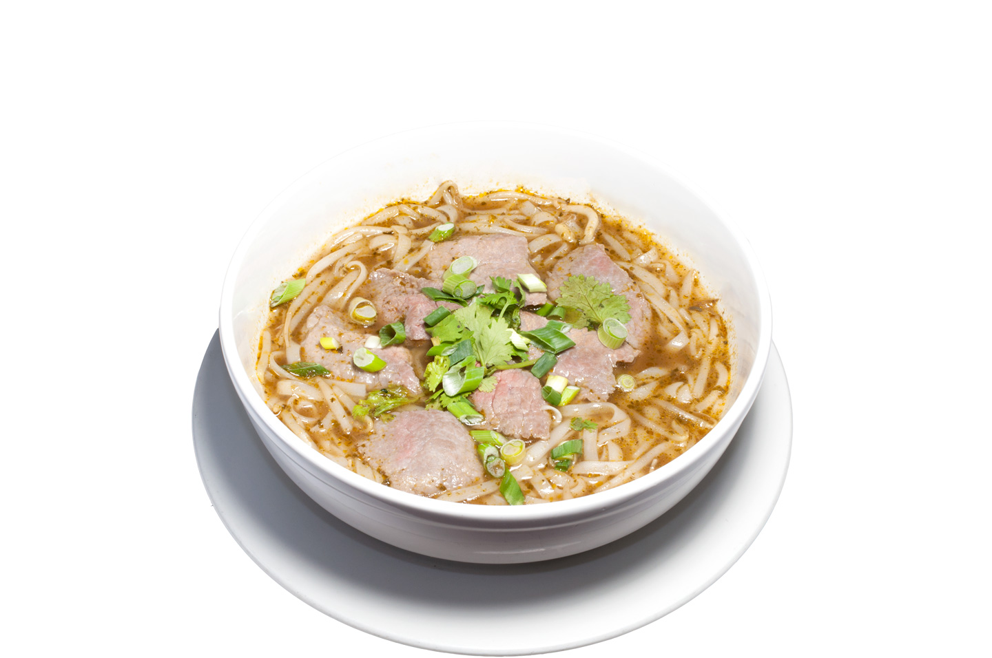 Beef Broth Noodle Soup Thai Rak Thai Restaurant